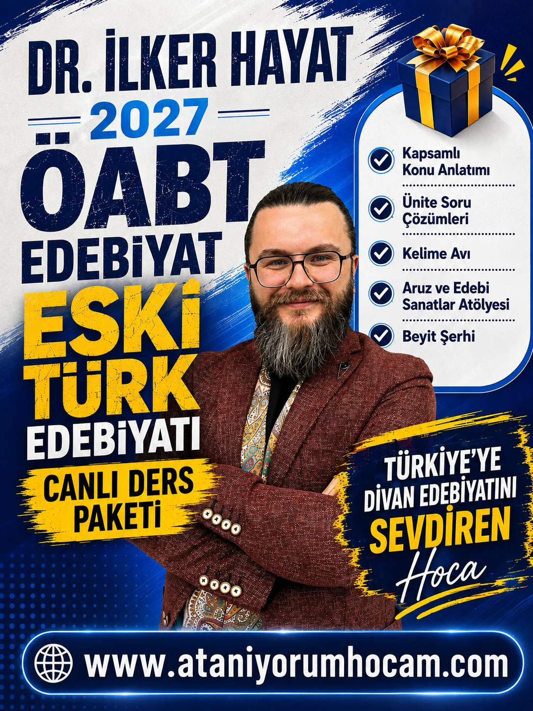 2027 ÖABT EDEBİYAT ESKİ TÜRK EDEBİYATI TEK DERS ( Canlı Ders)