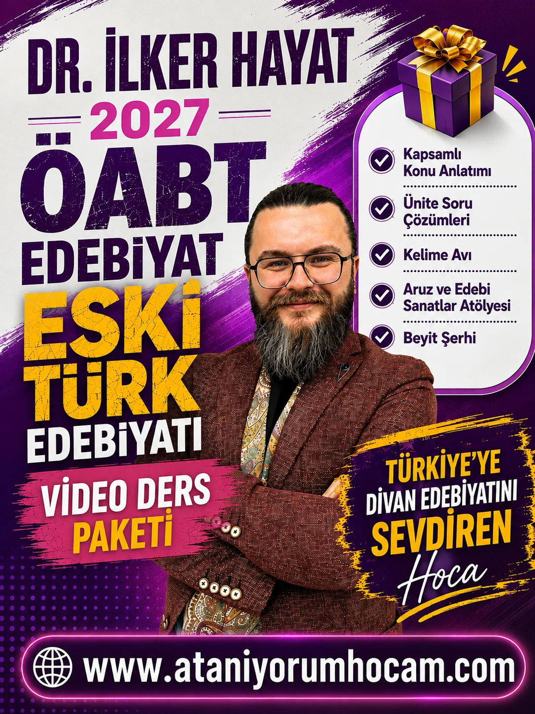 2027 ÖABT EDEBİYAT ESKİ TÜRK EDEBİYATI TEK DERS / VİDEO DERS